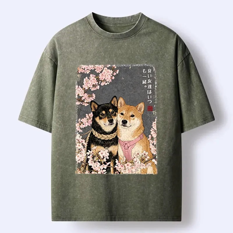 Kyoto Lion Shiba Inu T-Shirt Gift Idea