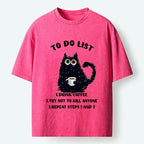 Japanese Retro Washed T-Shirt for Gift Idea