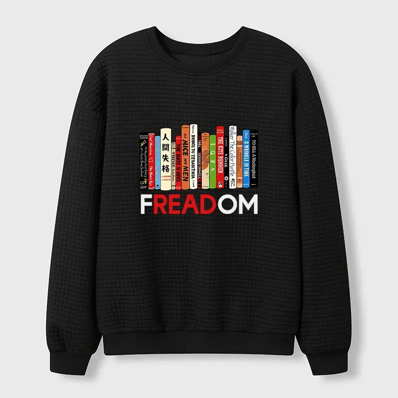 Soft Waffle Sweatshirt for Daily Wear