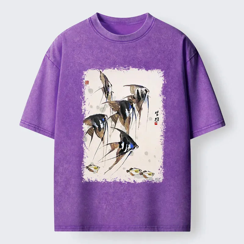 Kyoto Lion Tropical Fish T-Shirt