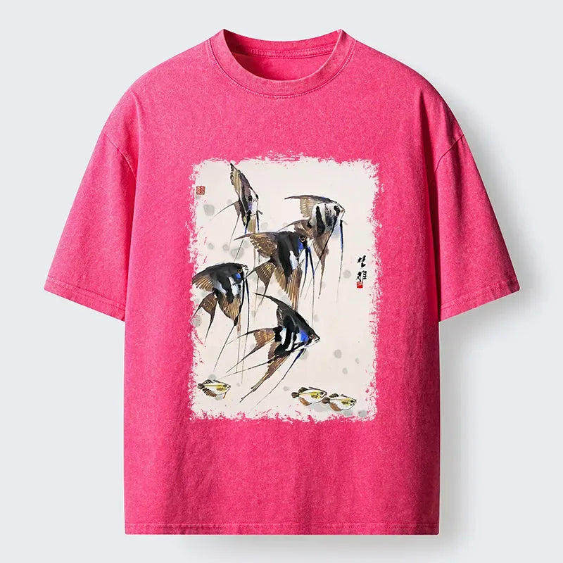 Kyoto Lion Tropical Fish T-Shirt