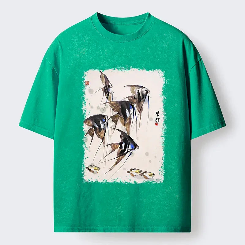 Kyoto Lion Tropical Fish T-Shirt