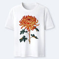 Kyoto-Lion Floral T-Shirt for Summer