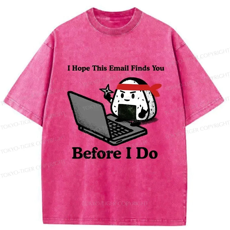 Funny Ninja Rice Ball T-Shirt for Summer