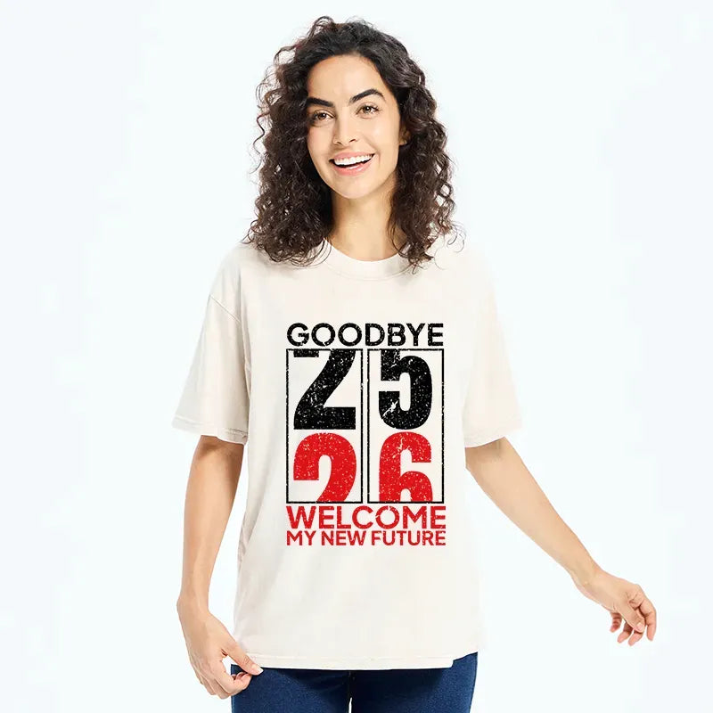 Japanese Washed T-Shirt for Daily Wear