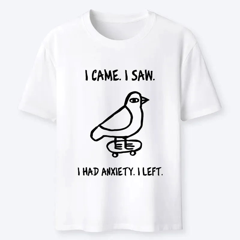 Kyoto-Lion Funny Meme Bird Just Needs A Break Classic T-Shirt