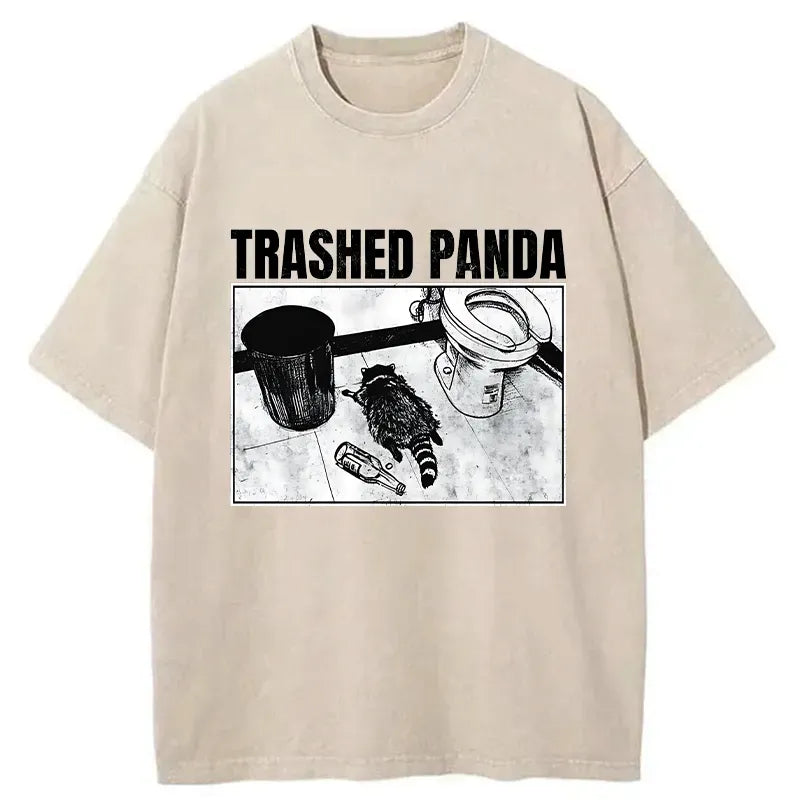 Washed Japanese T-Shirt for Streetwear