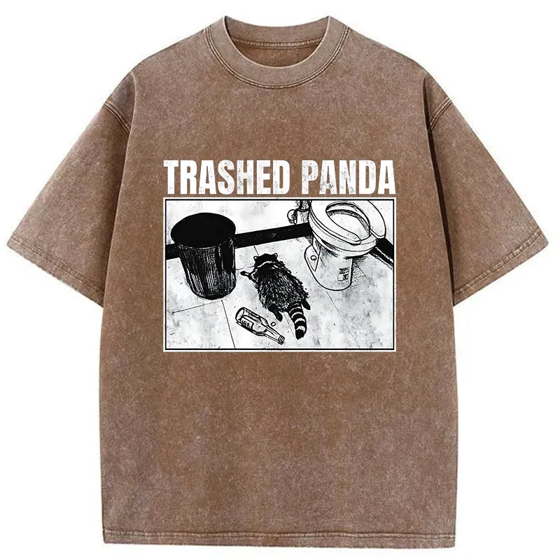 Washed Japanese T-Shirt for Streetwear