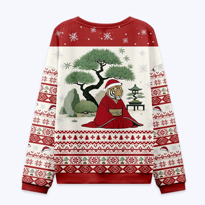 kyoto lion tiger holiday special sweatshirt