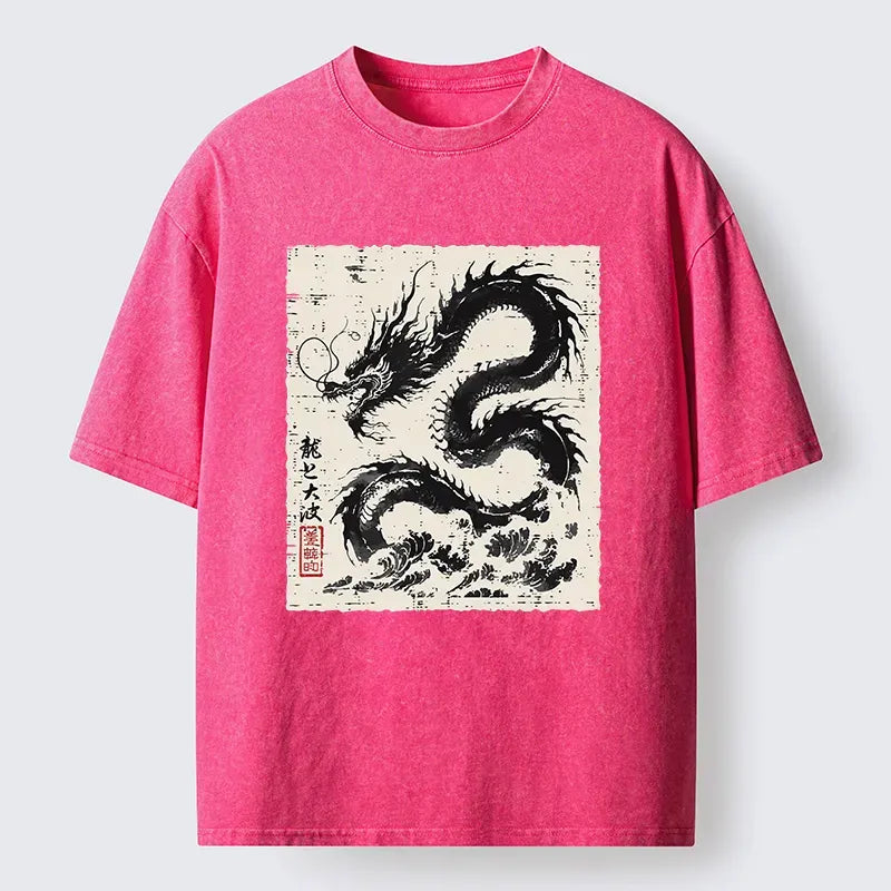 japanese dragon unisex t shirt