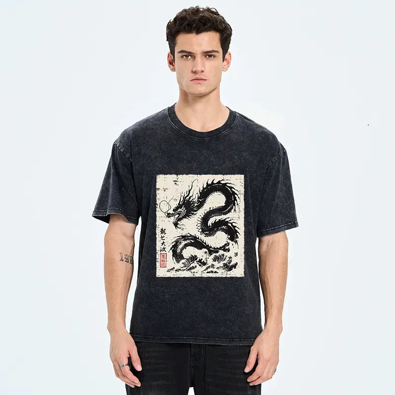 japanese dragon unisex t shirt