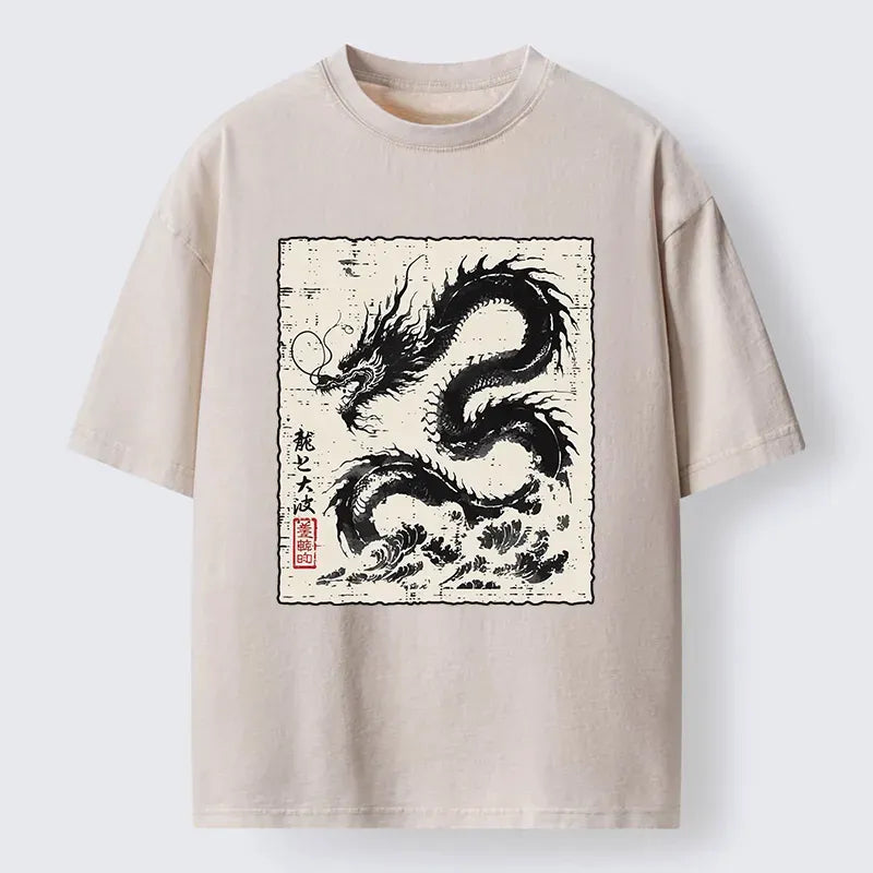 japanese dragon unisex t shirt