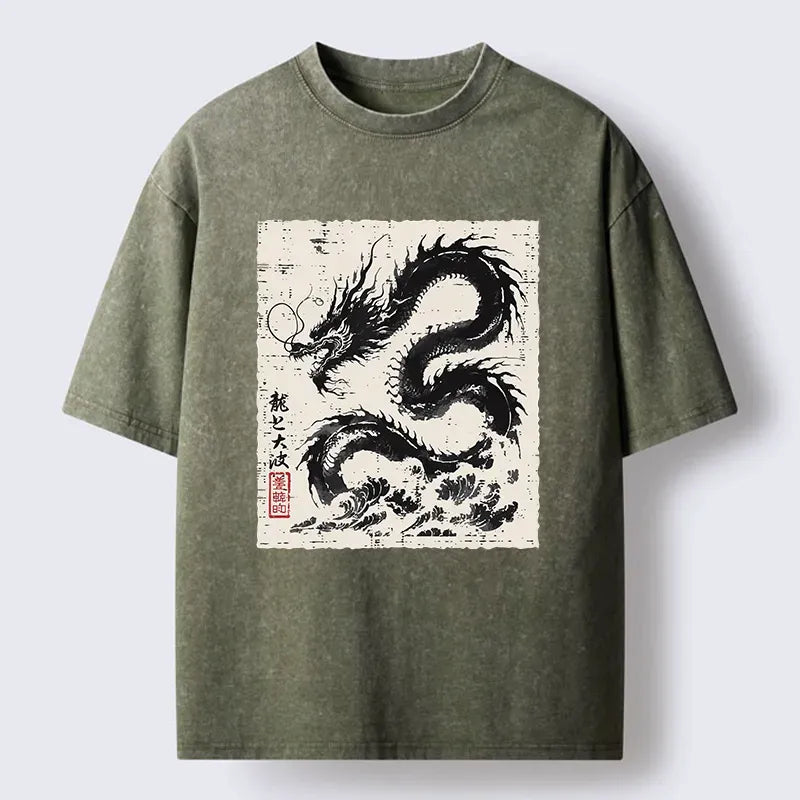 japanese dragon unisex t shirt