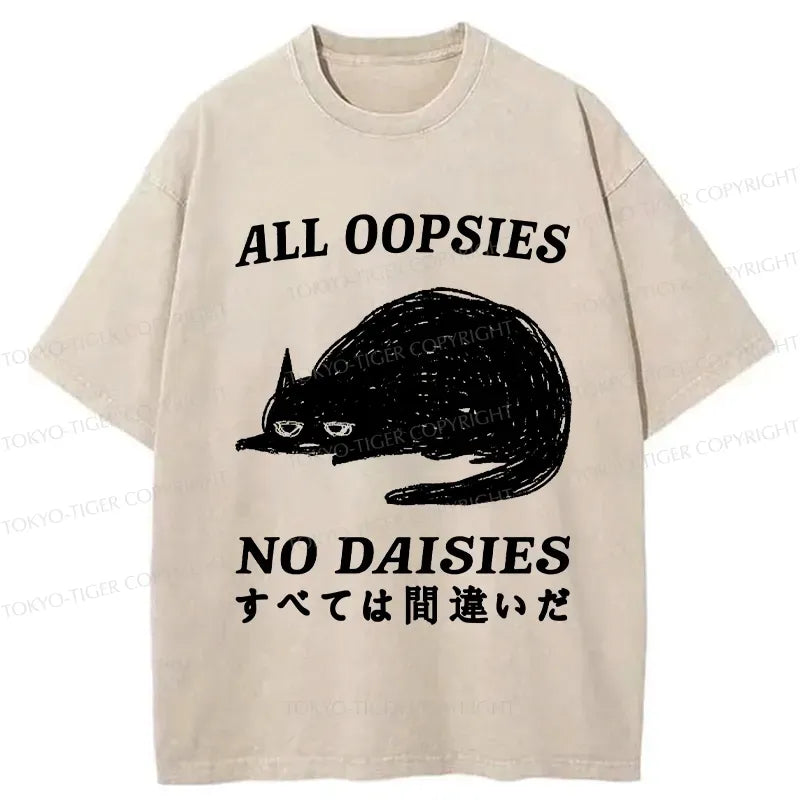 Kyoto-Lion All Oopsies No Daisies Washed T-Shirt
