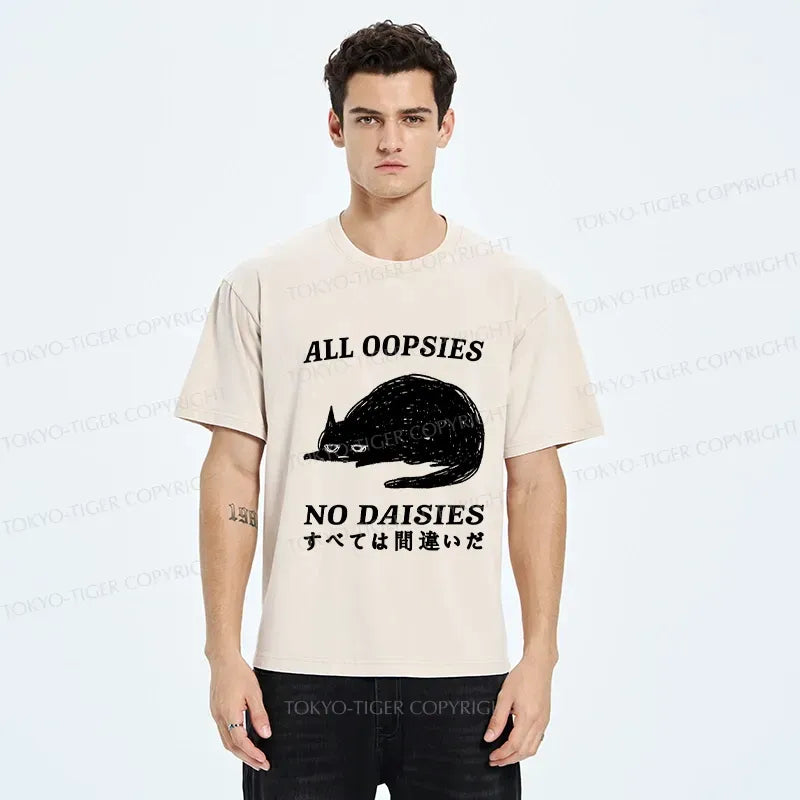Kyoto-Lion All Oopsies No Daisies Washed T-Shirt