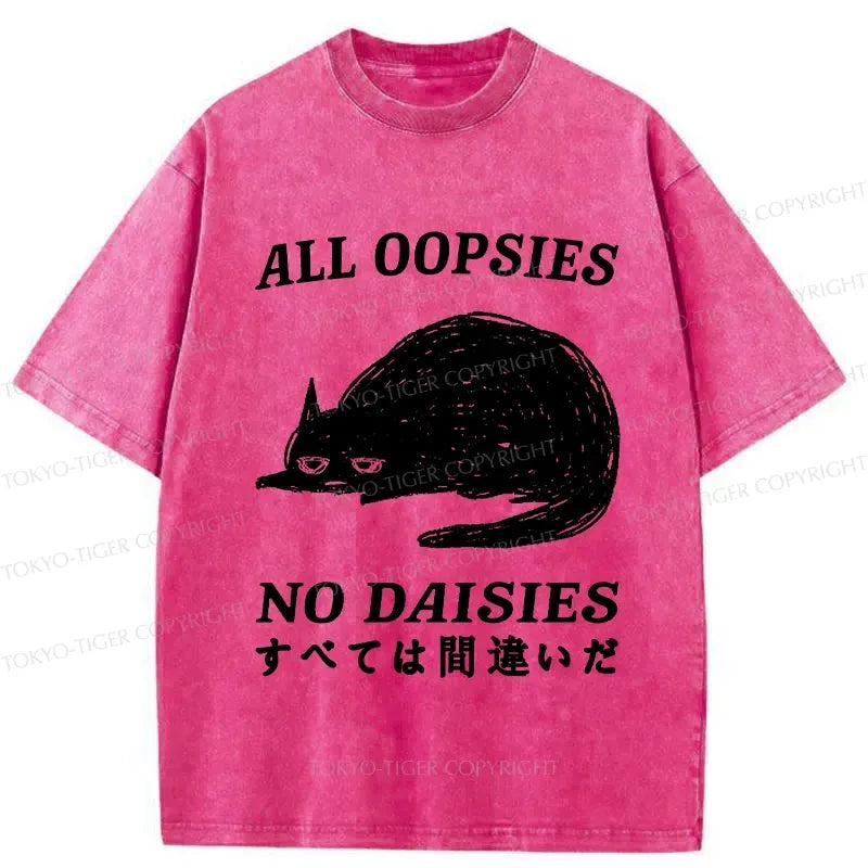 Kyoto-Lion All Oopsies No Daisies Washed T-Shirt