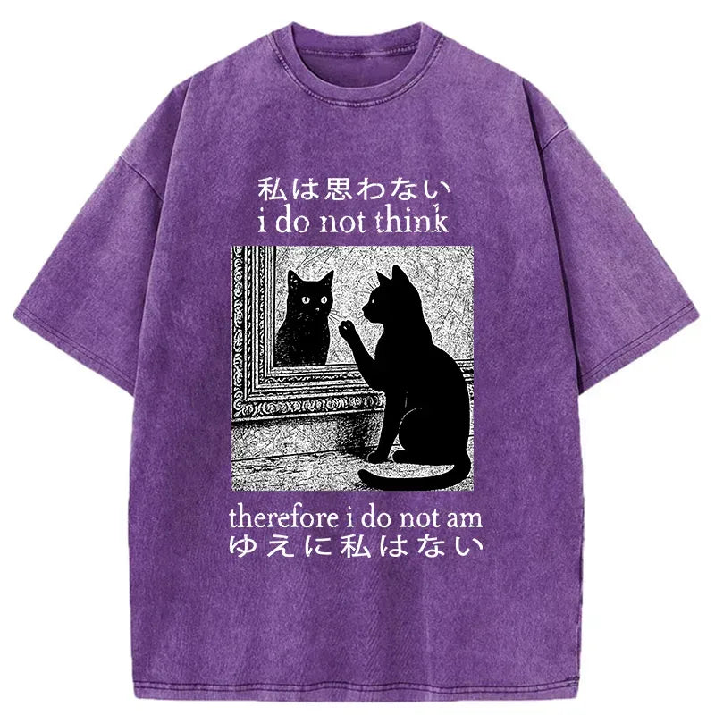 Japanese Cat T-Shirt for Daily Wear