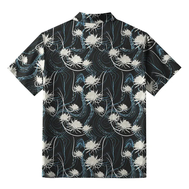Graceful daisy Hawaiian shirt unisex fit