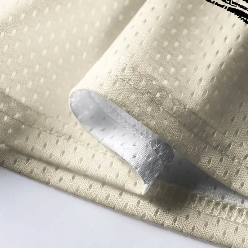 Kyoto Lion Minimalist Mesh Jersey for Summer