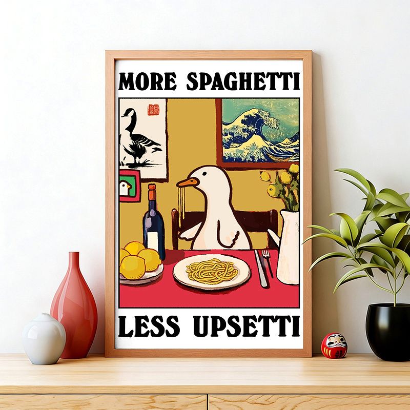 Japanese art poster for living room