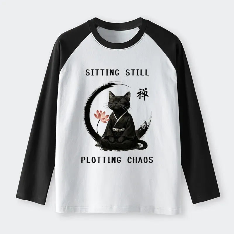 calming cat t-shirt for daily wear
