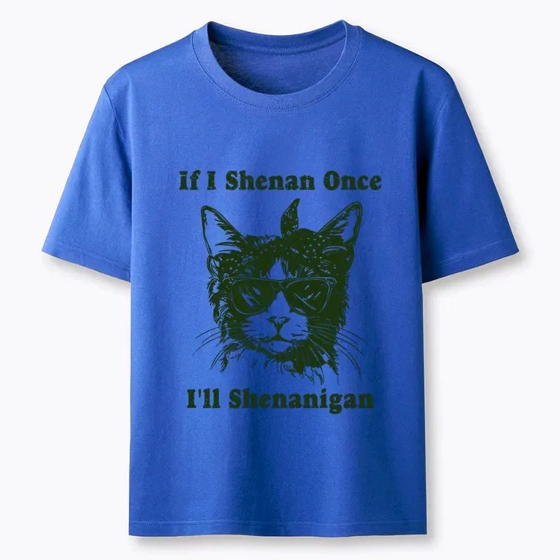 Kyoto-Lion St. Patrick's Elegant Cat Classic T-Shirt
