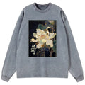Ukiyo-e style shirt for casual wear