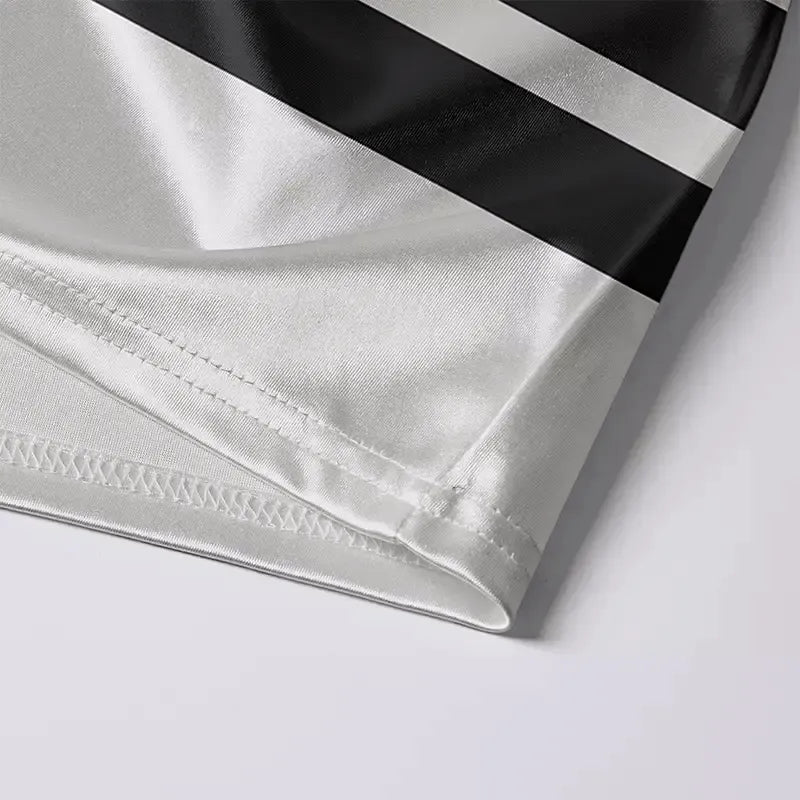 Glossy Oversized Jersey for Daily Wear