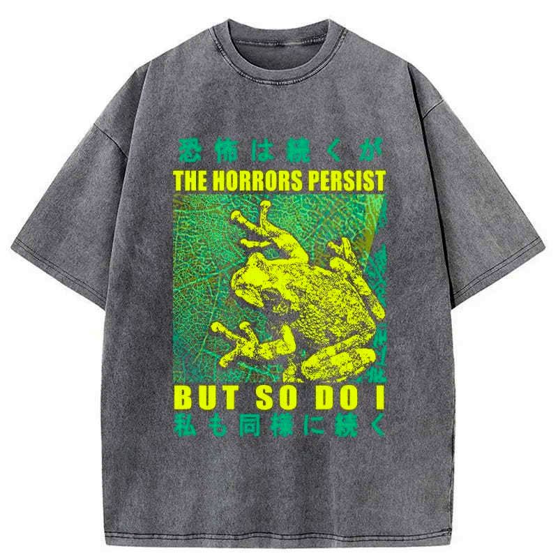 Kyoto Lion frog tee streetwear style