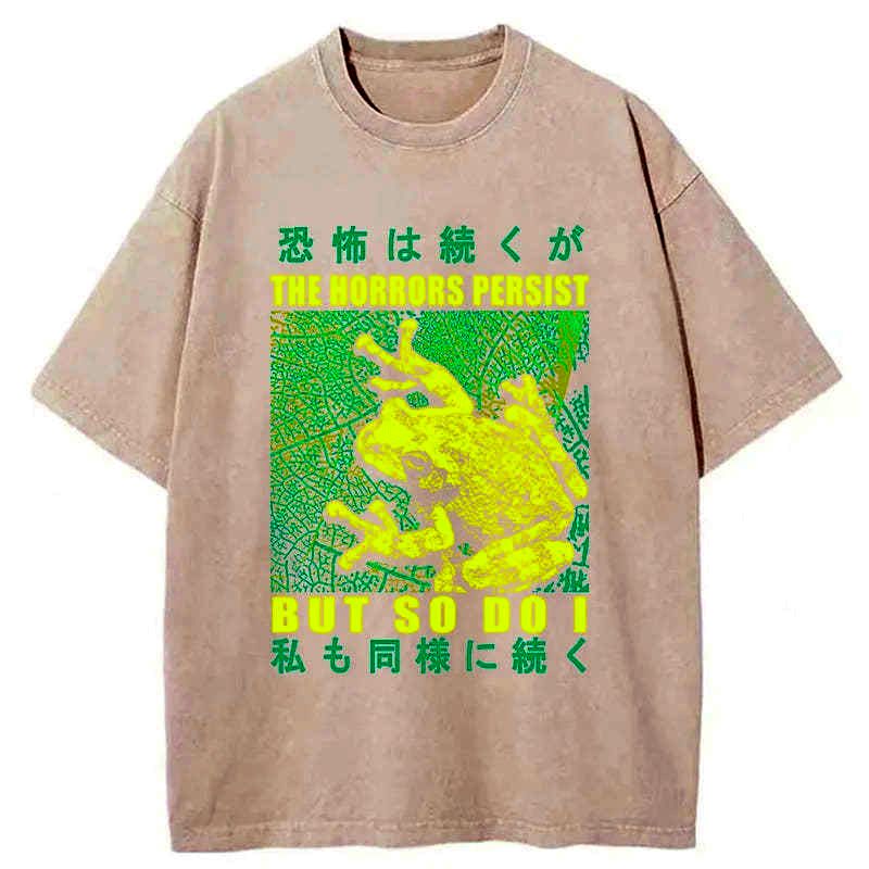 Kyoto Lion frog tee streetwear style