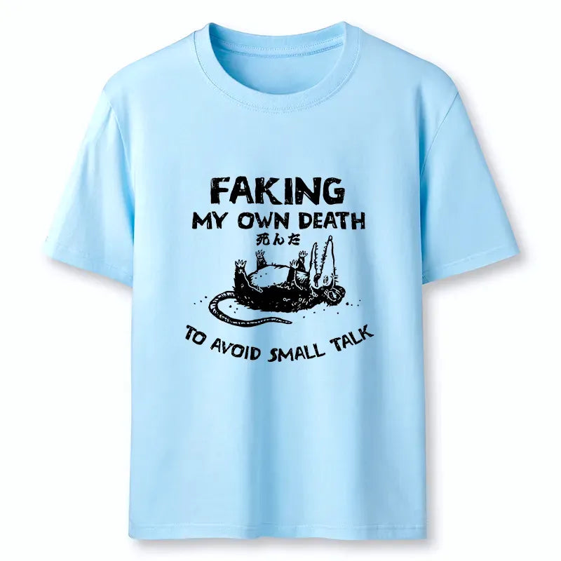 avoid conversation funny unisex tee