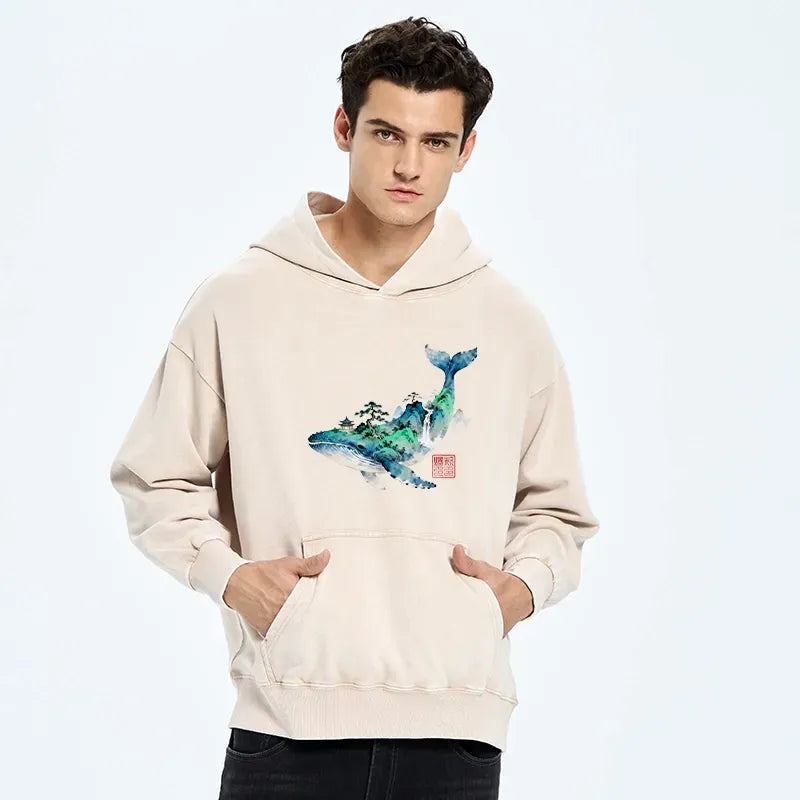 Kyoto-Lion Vintage Streetwear Hoodie On Sale