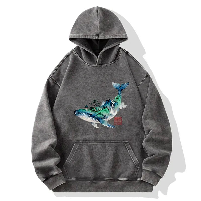 Kyoto-Lion Vintage Streetwear Hoodie On Sale