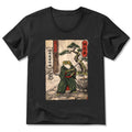 Kyoto-Lion Samurai Frog Training V-Neck Classic T-Shirt