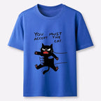 vintage Japanese cat shirt for daily wear