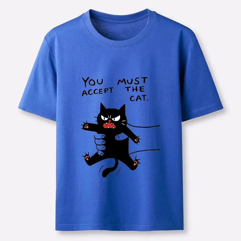 vintage Japanese cat shirt for daily wear