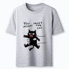 Japanese cat t-shirt for summer