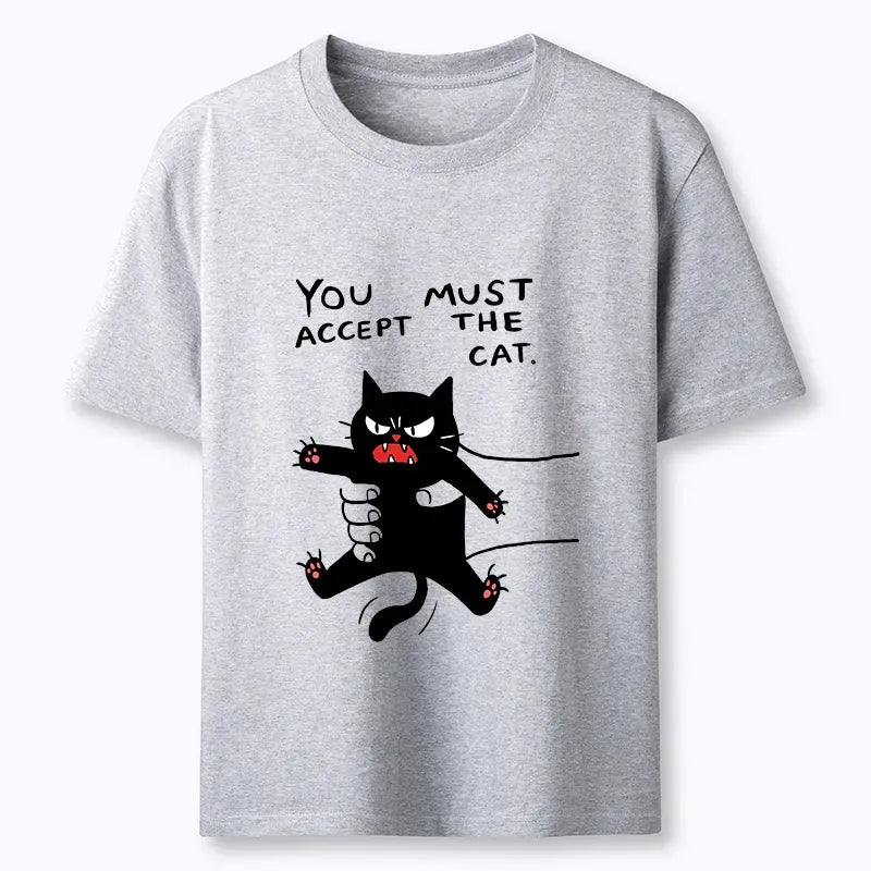 Japanese cat t-shirt for summer