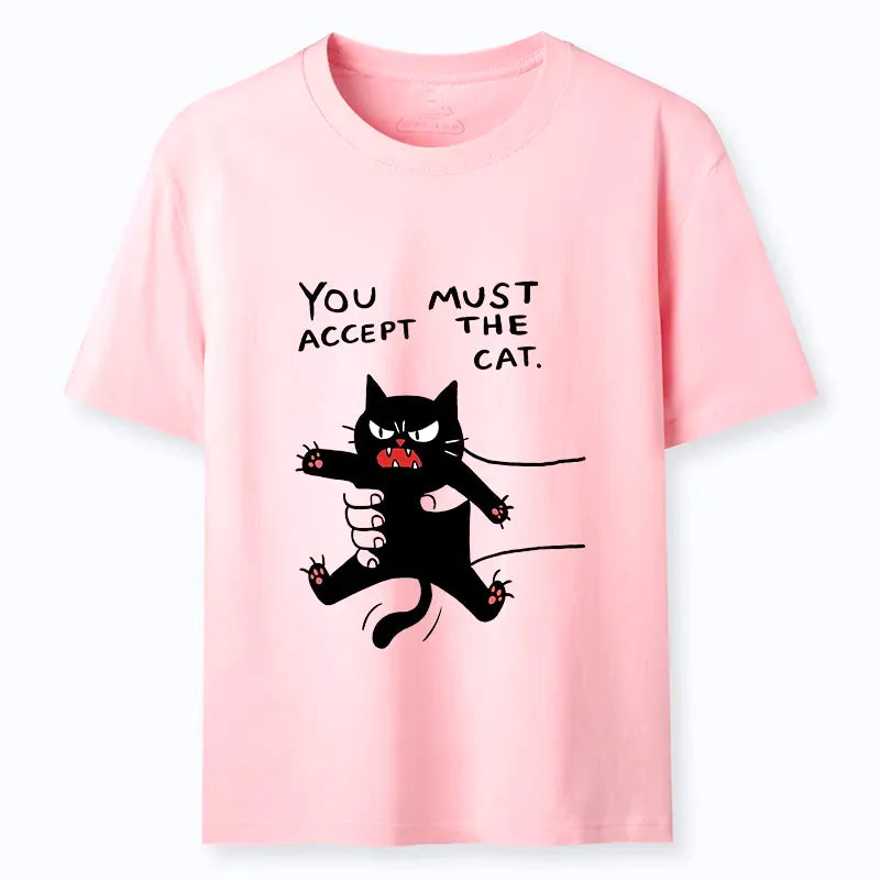 vintage Japanese cat shirt for daily wear