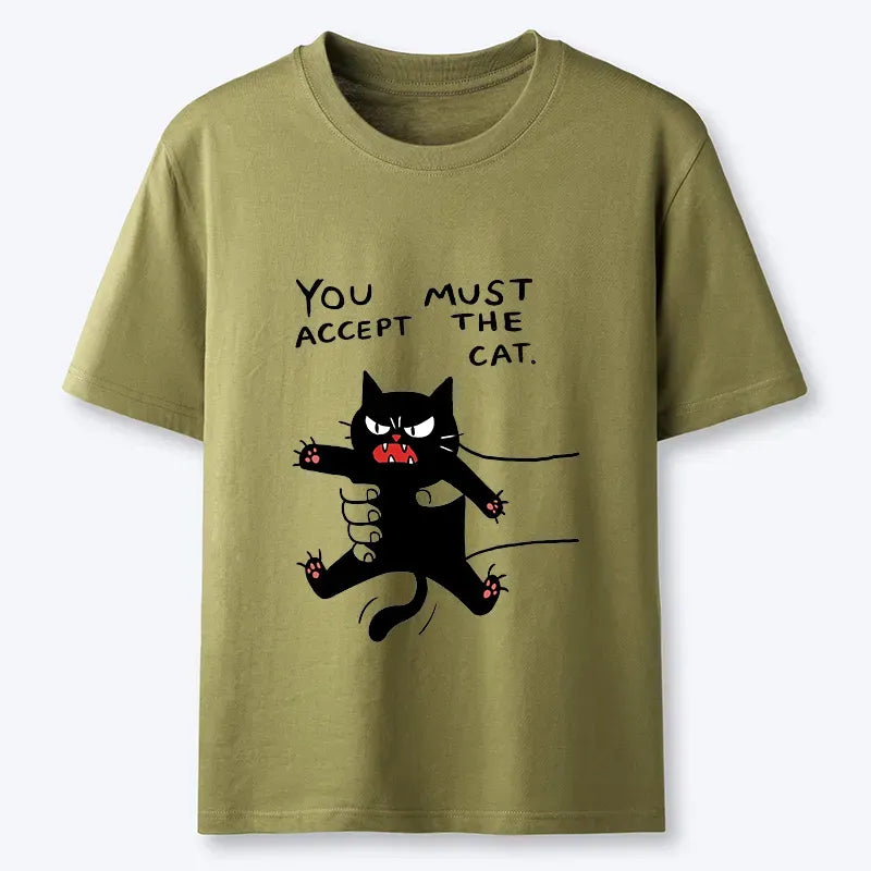 Japanese cat t-shirt for summer