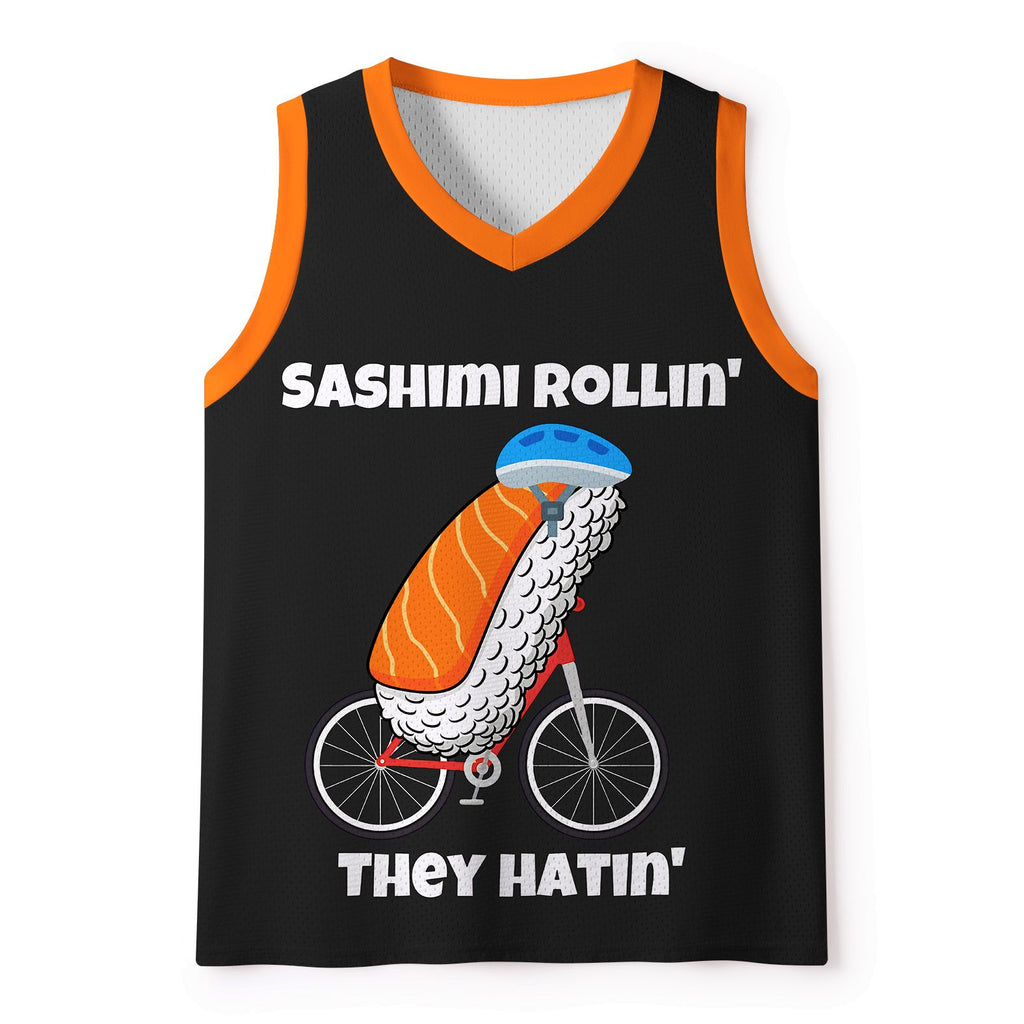 Kyoto-Lion Sashimi Rollin' They Hatin' Mesh Tank Top