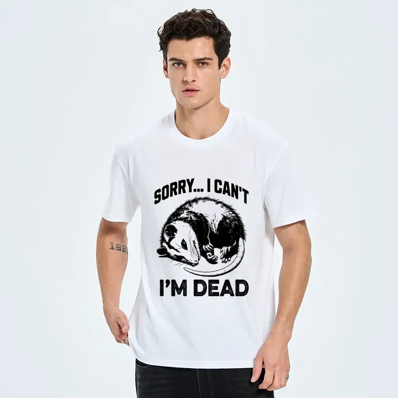Funny Opossum T-Shirt for Daily Wear