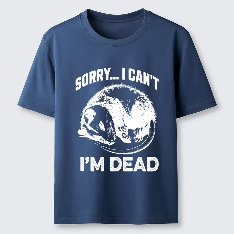 Kyoto-Lion Funny Opossum Playing Dead Classic T-Shirt