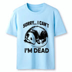 Kyoto-Lion Funny Opossum Playing Dead Classic T-Shirt