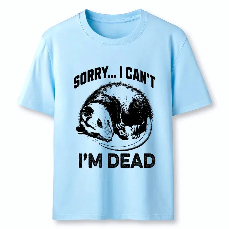 Kyoto-Lion Funny Opossum Playing Dead Classic T-Shirt