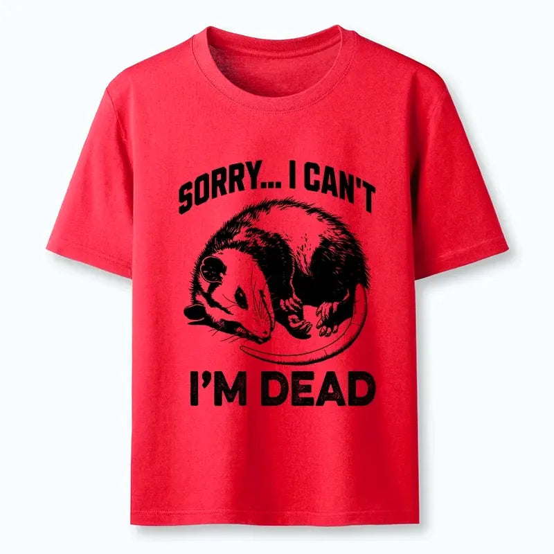 Kyoto-Lion Funny Opossum Playing Dead Classic T-Shirt