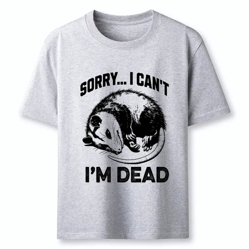 Kyoto-Lion Funny Opossum Playing Dead Classic T-Shirt