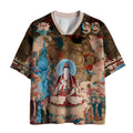 Kyoto Lion Mesh Jersey for Everyday Casual