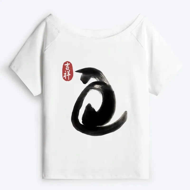 Women Off Shoulder T-Shirt for Daily Wear