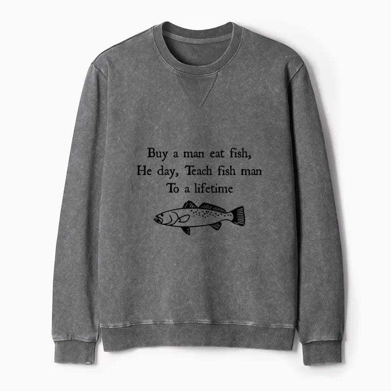 funny Kyoto lion sweatshirt for men